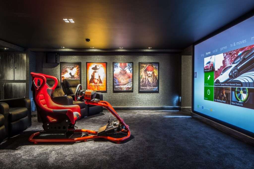 BASEMENT GAME ROOM
