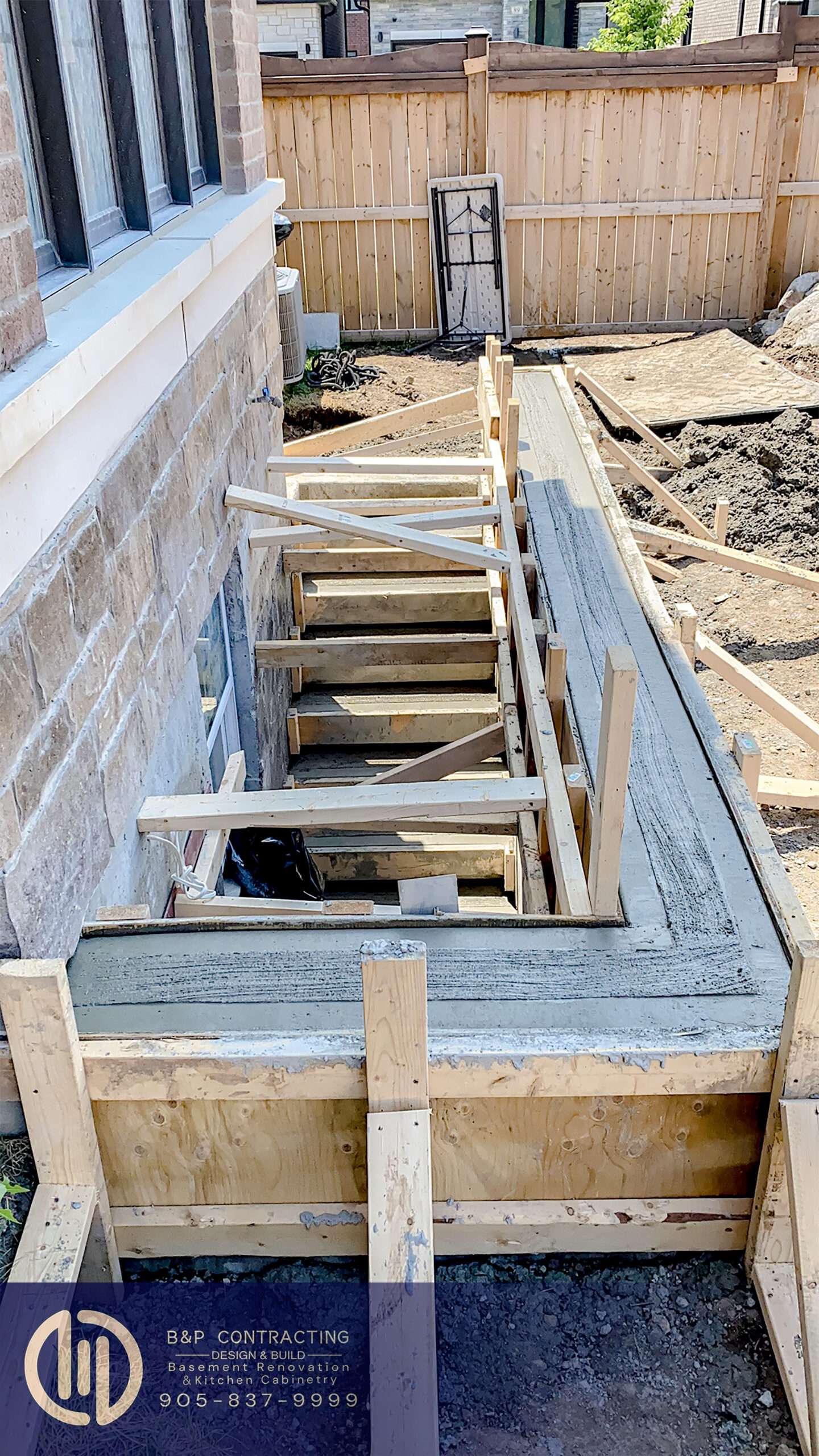 Basement walkout construction|Pickering|Ajax|Whitby|Durham