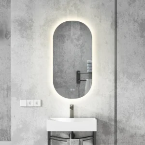 Moderno Back-Lit LED Frameless Bathroom Mirror