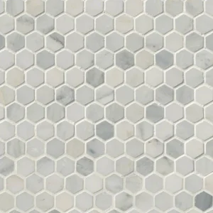 Carrara Hexagon