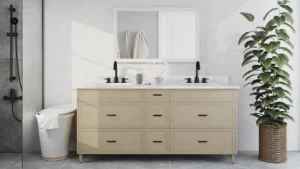 BNP Double Sink Freestanding Vanity