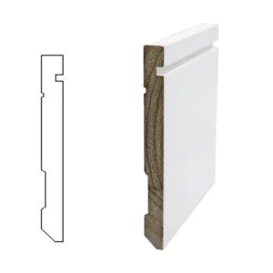 7-1/4" x 12ft Notch Baseboard - AF12