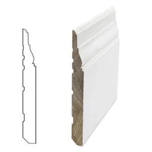 7-1/4" X 12ft Tudor Wood Baseboard - AC12