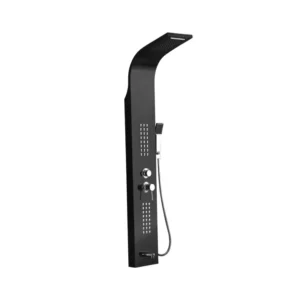 Brushed Stainless Steel Thermostatic Shower Panel System - BNP