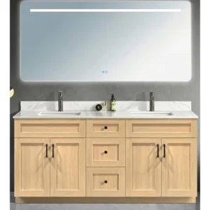 MDF Vanity - 72" Double Sink with 4 Drawers